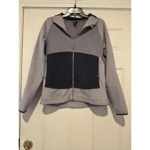 Men's sz M Mountain Hard Wear outdoor hiking fleece zip up jacket #1257